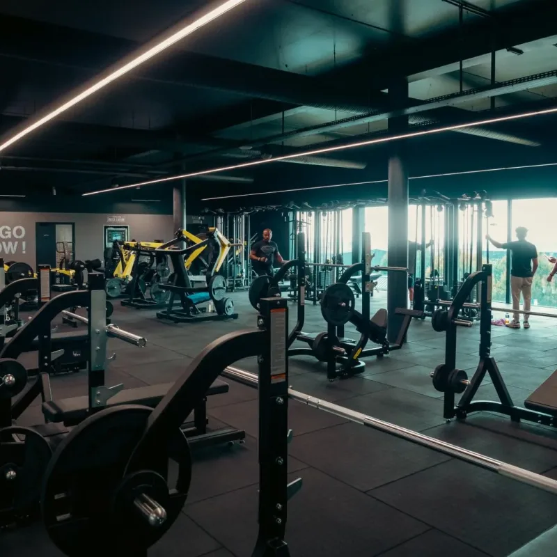 Bien immobilier photographié pour le projet Fitness Park (Vidzit)