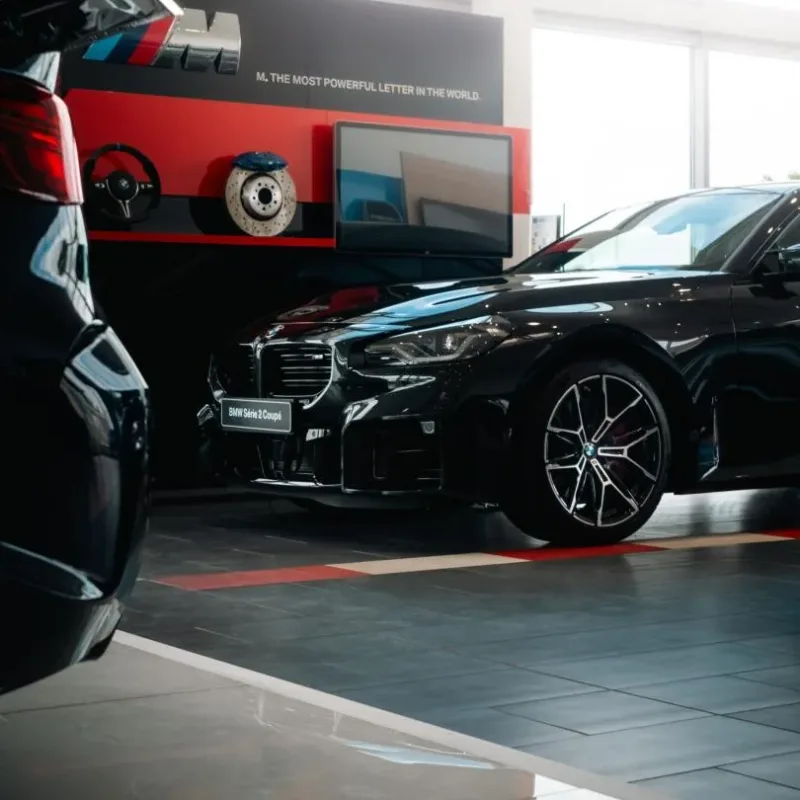 Véhicule photographié pour le projet BMW Envergure