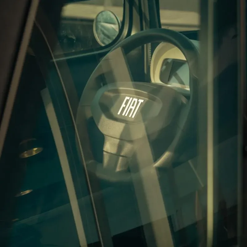 Véhicule photographié pour le projet Fiat Saint-Lô