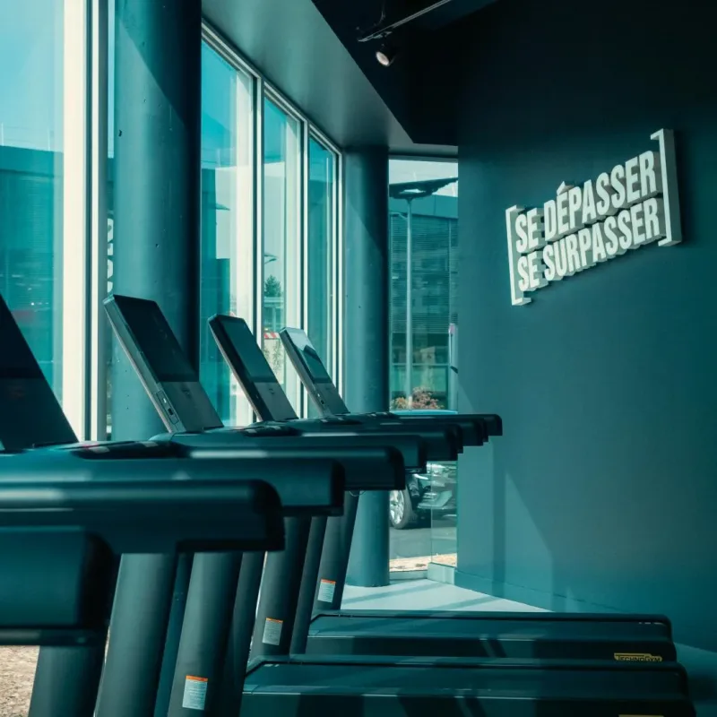 Bien immobilier photographié pour le projet Fitness Park (Vidzit)
