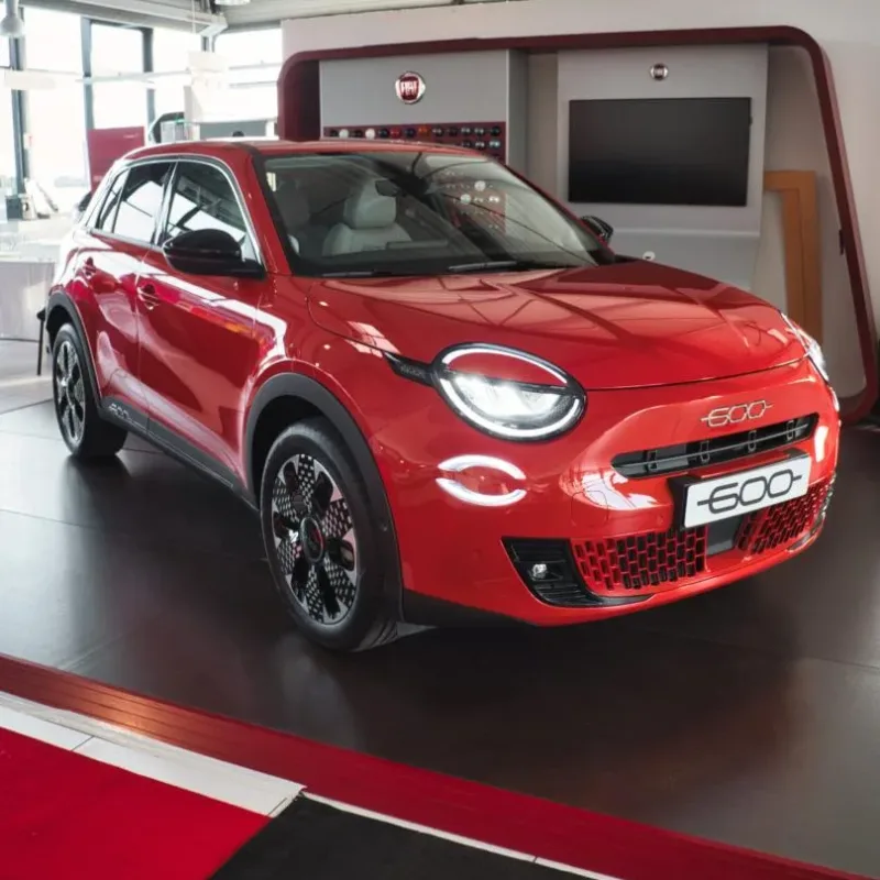 Véhicule photographié pour le projet Fiat Saint-Lô